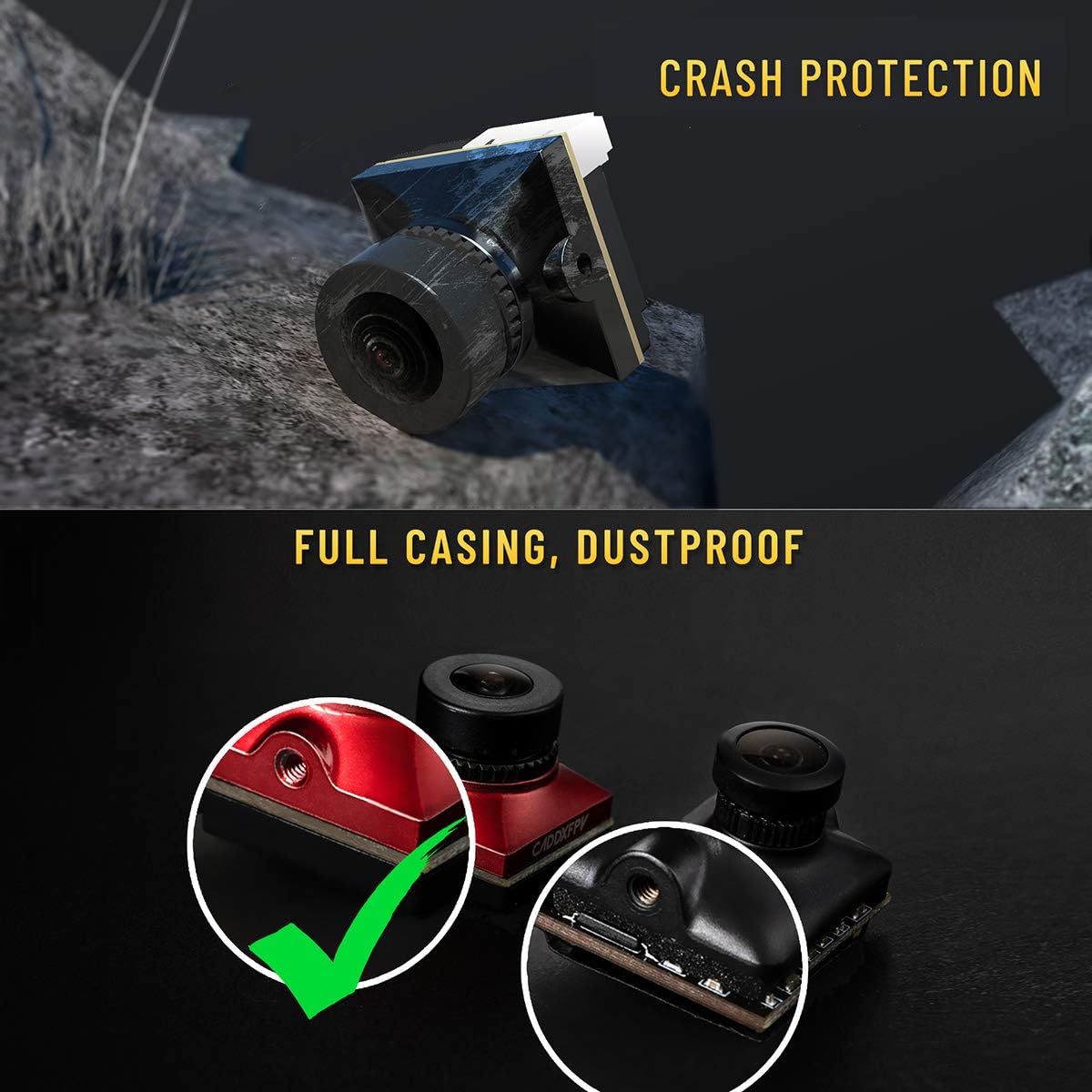 CADDX Micro FPV Camera Ratel 2 - Drone Racing Camera ulasan dan harga
