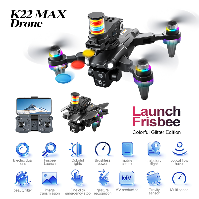 JCMO K22 MAX Frisbee Launch Dr - Drone Racing Camera ulasan dan harga